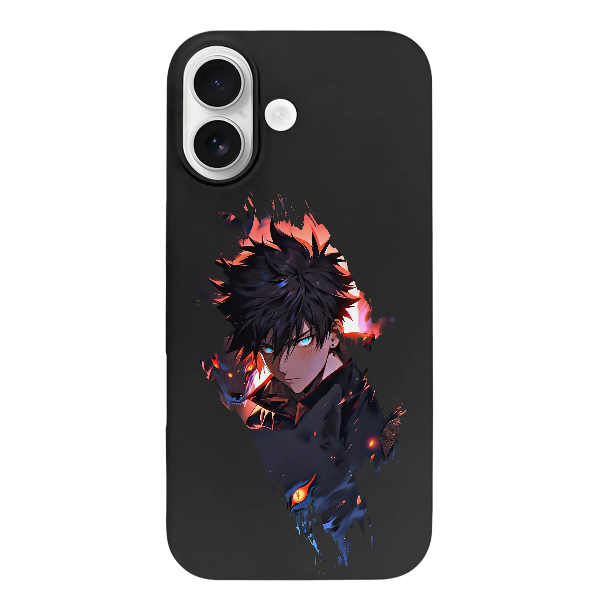 呪術廻戦 グッズ,伏黒 恵 - iPhone 17 シリーズ シリコンケース 薄型 耐衝撃 指紋防止 ソフトタッチカバー 精密フィット 傷防止 保護ケース iPhone 17/17 Air/17 Pro/17 Pro Max 対応